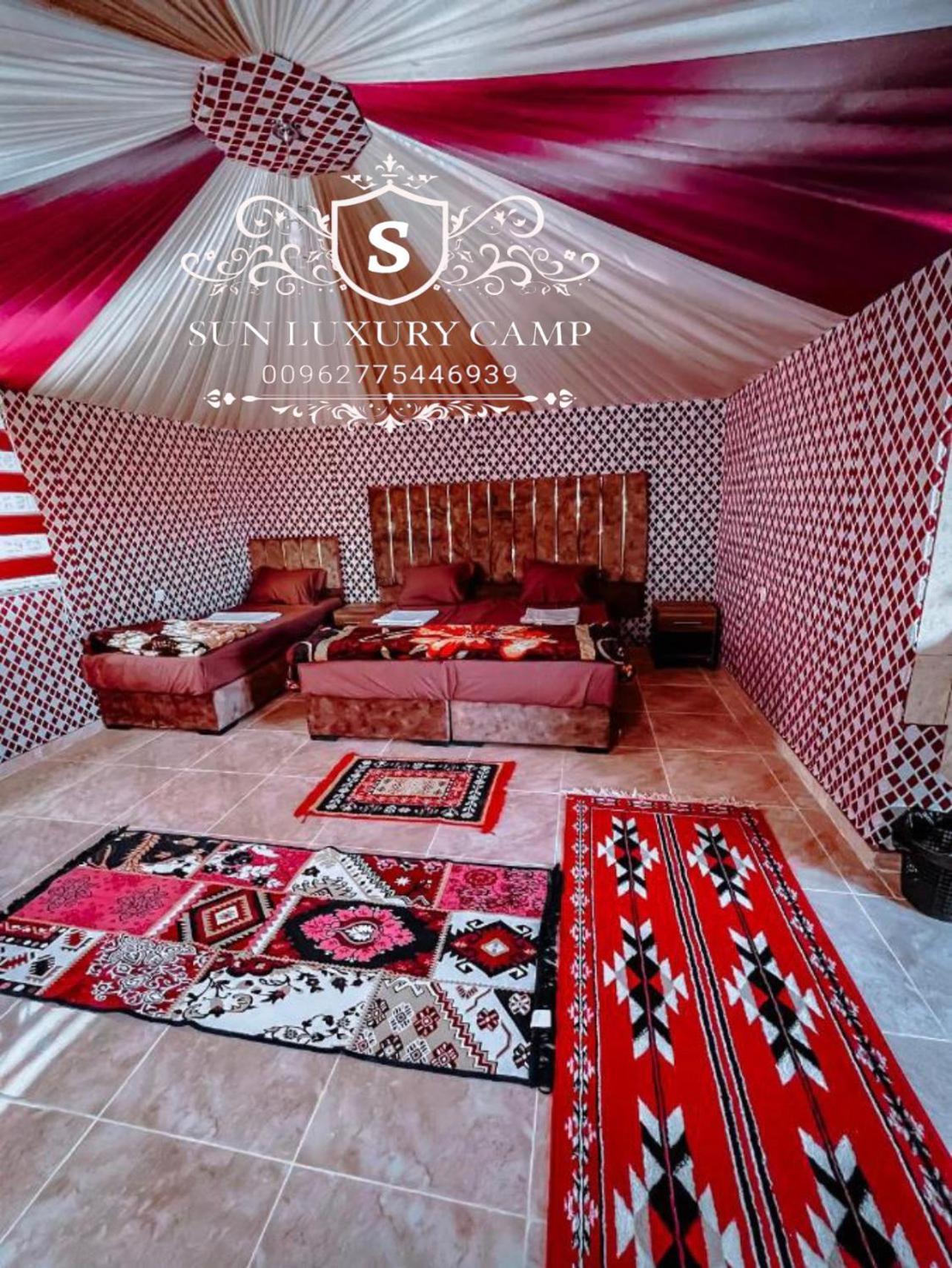 Sun Luxury Camp &Tour Apartment Wadi Rum Exterior photo